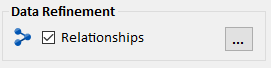 Relationship Data Refinement Relationship Data Refinement