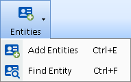 Visualizer Toolbar Entity Add and Find Visualizer Toolbar Entity Add and Find